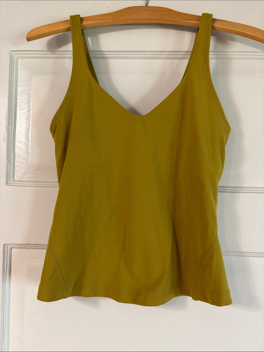 lululemon athletica Olive Tank with V-Neck